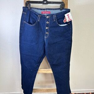 Dfx  Women's Dark Blue Boot Cut Jeans